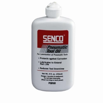Picture of SENCO FASTENING SYSTEMS PC0101 SENCO PC0101 Premium Grade Lubrication Pneumatic Tool Oil, 8 Fluid Ounce/Bottle (EA)