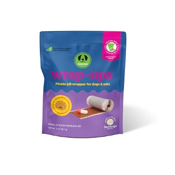 Picture of SILVER FOX LLC PSD-WUBC Stashios: Wrap-Ups: Pill Wrapper - Bacon Cheeseburger - 30 Servings Bag, Dogs & Cats, Treat Hides Any Size Pills, All Natural Limited Ingredients, USA (EA)