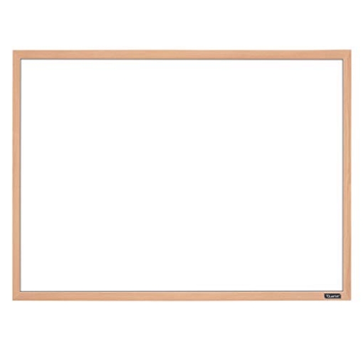 Picture of Quartet 35-380372Q Quartet Whiteboard, 17" x 23" Dry Erase Board, White Board, Oak Finish Frame (35-380372Q) (EA)