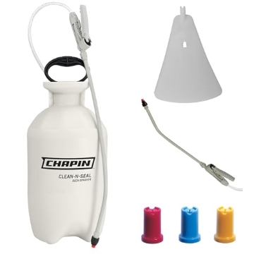 Picture of Chapin 25020 Chapin 25020 2-Gallon Clean 'N Seal Poly Deck Sprayer for Deck Cleaners and Transparent Stains and Sealers, 2-Gallon (1 Sprayer/Package) (EA)