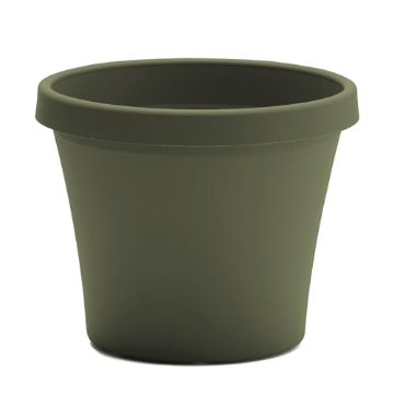 Picture of Bloem, Lcc. 50412 Bloem Terra Pot Planter: 12" - Living Green - Durable Resin Pot, for Indoor and Outdoor Use, Gardening, 3.5 Gallon Capacity, Saucer Sold Separately (EA)
