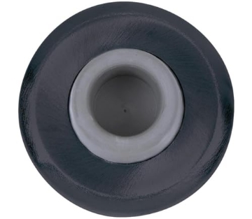 Picture of Tell Manufacturing DT101947 Tell DT101947 Protective Conave Wall Bumper, Matte Black - Quantity 1 (EA)