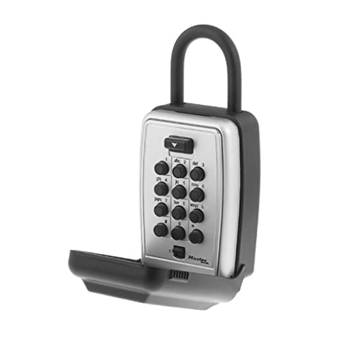 Picture of Mastercool MLK5422D Lock Box, Push-Button, Portable, 3-1/8-In. (EA)