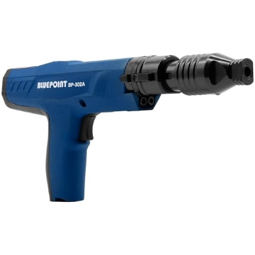 Picture of BLUE POINT FASTENING INC BP-302A BLUEPOINT New Noise Canceling (QUIETEST) .27 Cal. Semi-Automatic Powder Actuated Tool (PAT) Specially Designed for All Day Fastening in Occupied Spaces. Item# BP-302A (EA)