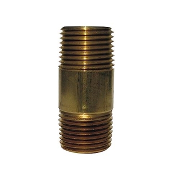 Picture of ACE TRADING - ZW 6JC126300201047 Homeplus+ 3/4 in. MPT X 3/4 in. D MPT Red Brass Nipple 1-1/2 in. L (PK-5-EA)