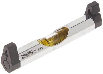 Picture of JOHNSON SC & SONS INC 555 Johnson Level & Tool 555 Aluminum Line Level, 3", Silver, 1 Level (EA)