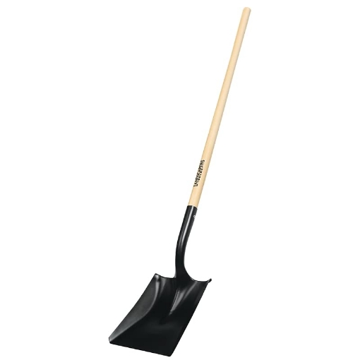 Picture of Home Plus+ PCL-P Home Plus Steel 8 in. W x 56 in. L Square Point Shovel Wood (PK-6-EA)