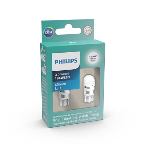 Picture of Philips Monitors 194WLED Philips 194WLED Ultinon LED Bulb (White), 2 Count (Pack of 1) (EA)