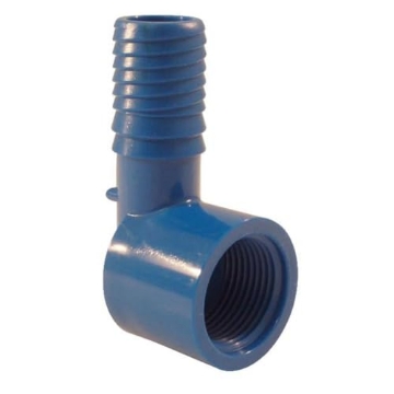 Picture of BLUE TWISTER ABTFE34 Apollo Blue Twister 3/4 in. Insert x 3/4 in. Dia. FPT Acetal for Pressure Applications Elbow (EA)