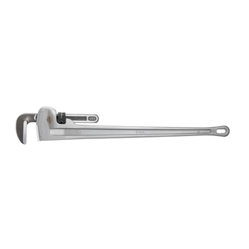 Picture of Ridge Tool Company 31115 RIDGID 31115 Model 848 Aluminum Straight Pipe Wrench, 48-inch Plumbing Wrench (EA)