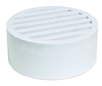Picture of Nds 9P11 Plastic Trends 4 in. Round Drain Grate (EA)