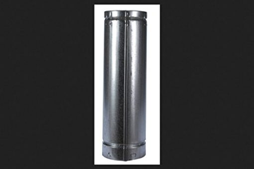 Picture of Selkirk 105018 Selkirk 5 in. Dia. x 18 in. L Aluminum Round Gas Vent Pipe (PK-6-EA)