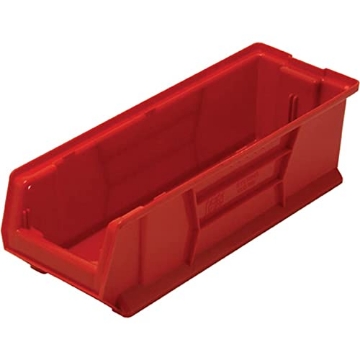 Picture of QUANTUM AUDIO(TM) RQUS950RD-UPC Graduate Plastics Inc Quantum Hulk 8.25 in. W x 7 in. H Heavy Duty Storage Bin Polypropylene 1 compartments Red - Case of: 1; (EA)