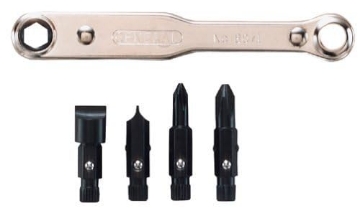 Picture of General Tools Mfg Co In 8071 GENERAL 8071 Ratcheting Offset Screwdriver Set with Pass Through Handle, 4 in Drive (EA)