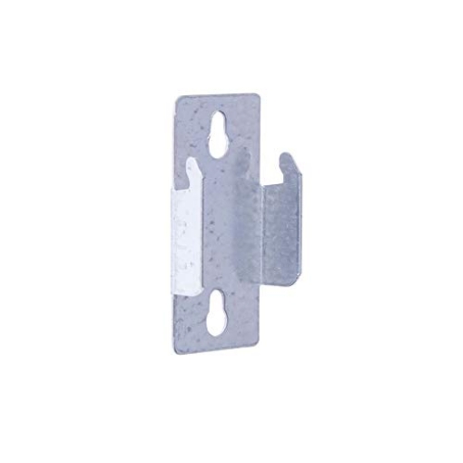 Picture of Kenney Manufacturing Company KN847 Kenney Silver Lockseam Double Curtain Rod Bracket (EA)