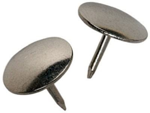 Picture of HILLMAN 122670 Hillman Yellow Push Pins 40 pk - Case of: 6; Each Pack Qty: 40; Total Items Qty: 2406 (PK-6-EA)