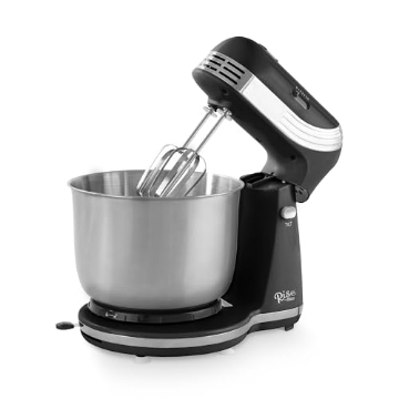 Picture of STOREBOUND LLC RCSM200GBBK02 RISE BY DASH Black 3 qt. Cap. 6 Speed Stand Mixer (EA)