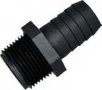 Picture of GREEN LEAF A1010PBG1 Green Leaf A1010P Leaf Straight Adapter, 1 X 1 Hose, Polyurethane, 1" MPT x 1" Barb (EA)