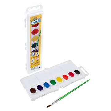 Picture of Crayola, LLC 530525 Crayola Washable Watercolors, Kids Paint Set, 8ct (EA)