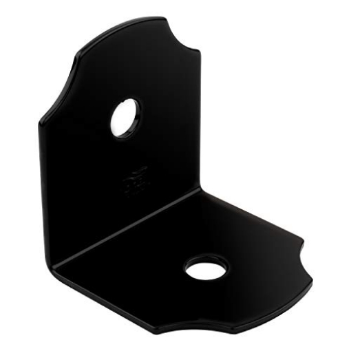 Picture of National/Spectrum Brands N800-001 1218BC 3" x 3-1/4" x 3" Hartley Heavy Angle - Black (EA)
