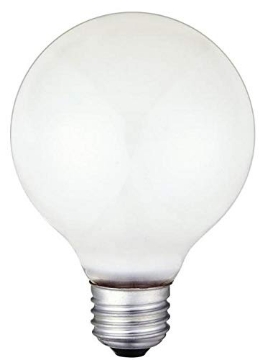 Picture of Westinghouse Lighting 03121 Westinghouse 25 watts G25 Globe Incandescent Bulb E26 (Medium) White 1 pk (EA)