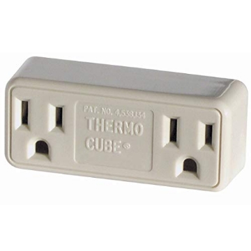Picture of THERMOCUBE TC-2 Farm Innovators TC-2 Thermo Cube Cold Weather Thermostatically Controlled Double Outlet, Auto On/Off (EA)