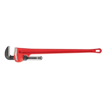 Picture of Ridge Tool Company 31040 RIDGID 31040 Model 48 Heavy-Duty Straight Pipe Wrench, 48-inch Plumbing Wrench (EA)