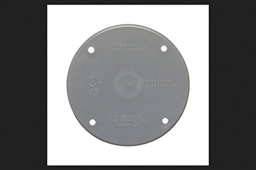 Picture of SIGMA ENGINEERED SOLUTIONS 14170 Sigma Electric Round Plastic Flat Box Cover for Wet Locations (EA)