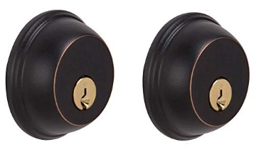 Picture of Ingersoll Rand B62 G 716 Schlage Aged Bronze Zinc Double Cylinder Deadbolt (EA)