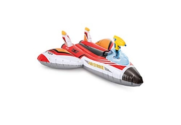 Picture of Intex Entertainment 57536EP INTEX Water Gun Plane Inflatable Pool Float: Pool Toy for Kids – Includes Toy Water Gun – 88lb Weight Capacity – 46" x 46" – Color May Vary (EA)