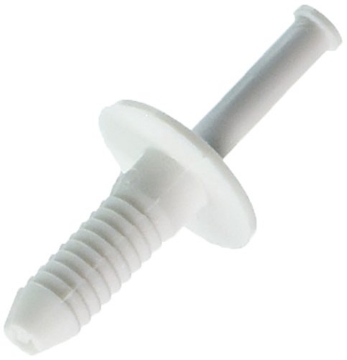 Picture of CRANE USA INC RIV50WH CRANE COMPOSITES RIV50WH 3/4" Nylon Rivet, White, Pack of 50 (EA)