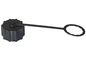 Picture of FIMCO INC 7771825 Fimco 7771825 Sprayer Drain Plug & Tether, Threaded Cap and Tether Replacement for Lawn and Garden Sprayers, Fits Most EZ Mount and EZ Tow ATV Sprayers, 2-5/8" x 4-3/8" (EA)