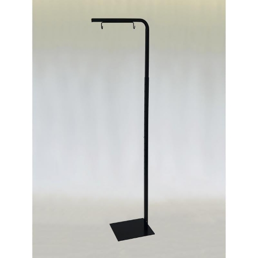 Picture of K INTERNATIONAL INC 150214B-107414 KINTER Black Aluminum Sign Industrial Display Stand (EA)