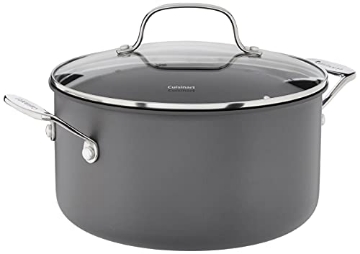 Picture of Cuisinart 644-24 Cuisinart 644-24 Chef's Classic 6-Quart Nonstick-Hard-Anodized, Stockpot w/Cover (EA)