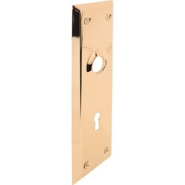 Picture of Prime E 2295 Prime-Line E 2295 Vintage Door Escutcheon Trim Plates, 2-7/32 In. x 7 In., Brass Plated (2 Pack) (EA)