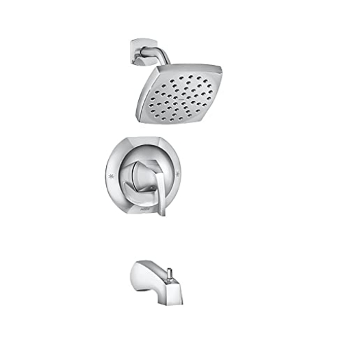Picture of Moen 82504 Moen 82504 Lindor Posi-Temp Single Handle Tub/Shower Faucet, Chrome (EA)