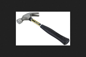 Picture of ACE TRADING - CMA 3 2258432 Steel Grip 16 oz. Claw Hammer Forged Steel Head Steel Handle 12 in. L (EA)
