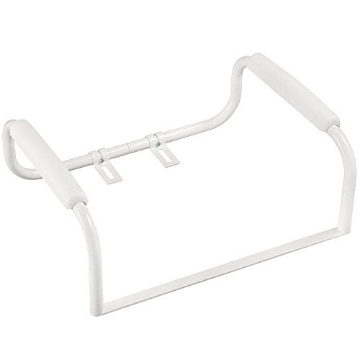 Picture of Delta Mustad DF575 Delta (1-Pack) 9' Toilet Safety Bar Arms | Built-in White Safety Rail Grip | Seniors, Elderly Home Care DF575 (EA)