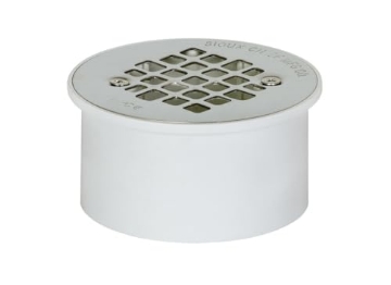 Picture of SIOUX CHIEF MANUFACTURING CO INC 840-3PPK Sioux Chief Floor Drain General Purpose Stainless Steel Strainer 4 " (EA)