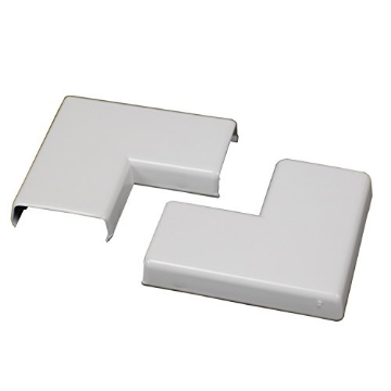 Picture of LEGRAND AV NMW6 Legrand Wiremold NMW6 Nonmetallic Plastic Raceway for Extending Power, Flat Elbow, White (1 Pack) (EA)