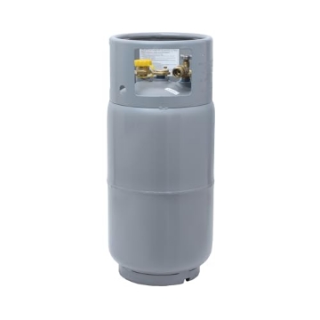 Picture of FLAME KING YSN335 Flame King YSN335 - 33.5LB Steel Forklift Propane Tank Cylinder with Built-in Gauge, Gray (EA)