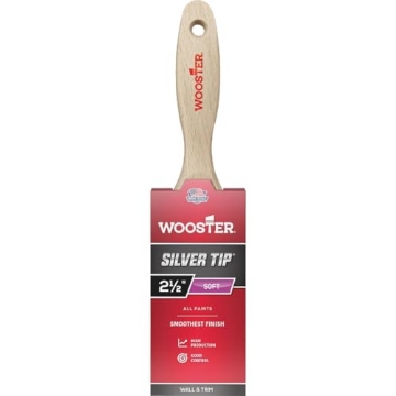 Picture of WOOSTER 5222-2 1/2 Wooster Silver Tip 2 1/2 in. W Flat Polyester Blend Paint Brush (EA)