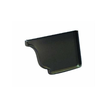 Picture of AMERIMAX 2520619 Amerimax 0.5 in. H x 3.5 in. W x 5.25 in. L Brown Aluminum K Right End Cap (PK-15-EA)