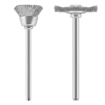 Picture of DREMEL(R) 447 Dremel 447 2-Piece Carbon Steel Brush Set Ideal for Rust and Corrosion Removal on Soft Ferrous Metals (EA)