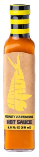 Picture of HANK SAUCE LLC B07FPYYBRJ Honey Habanero Hot Sauce by Hank Sauce - Habanero/Cayenne Blend Infused with Honey, Fresh Garlic & Herbs - Multipurpose Craft Hot Sauce - Gluten Free - 8.5 fl oz (Pack of 1) (EA)