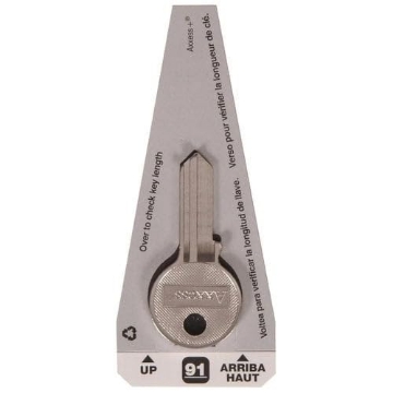Picture of HILLMAN 88555 Hillman Traditional Key House/Office Key Blank 91 AM3 Single Sided for American Padlocks - Case of: 4 (PK-4-EA)