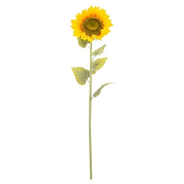Picture of Vickerman FA187401 Vickerman 56" Artificial Yellow Sunflower Stem (EA)