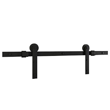 Picture of National/Spectrum Brands N700-001 National Hardware N700-001 Builder Interior Sliding Barn Door Kit, Two-Piece, 72-Inches, Matte Black (EA)