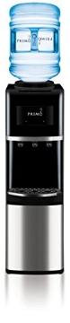 Picture of PRIMO WATER OPERATIONS INC 32493 Primo Top-Loading Water Dispenser - 3 Temp (Hot-Cool-Cold) Water Cooler Water Dispenser for 5 Gallon Bottle w/Child-Resistant Safety Feature, Black and Stainless Steel, 3 Spout (EA)
