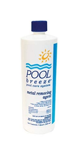 Picture of POOL BREEZE 88495 Pool Breeze Pool Care System Liquid Metal Removing Agent 1 qt. (PK-12-EA)
